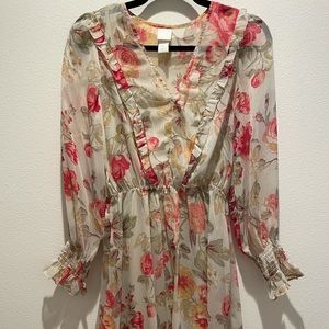 Floral flowy dress